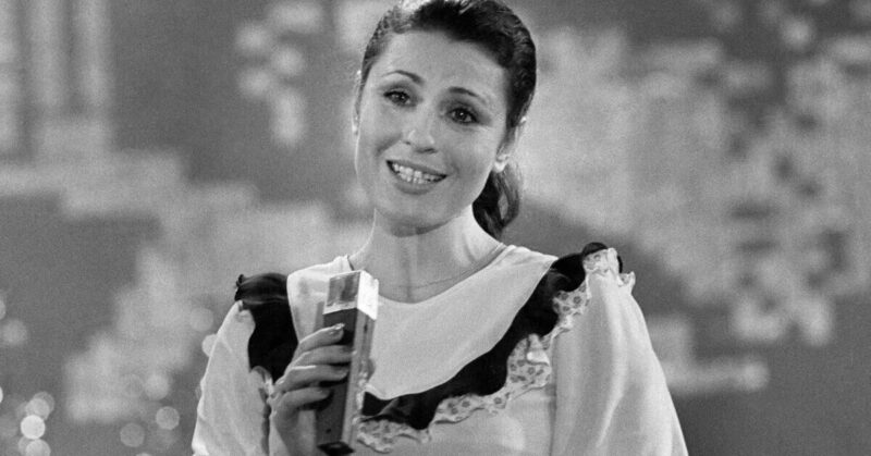 Народная артистка Валентина Толкунова на пике своей популярности.