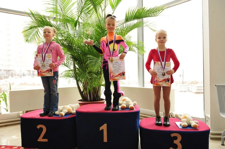 Щербакова далеко не сразу стала занимать первые места на соревнованиях