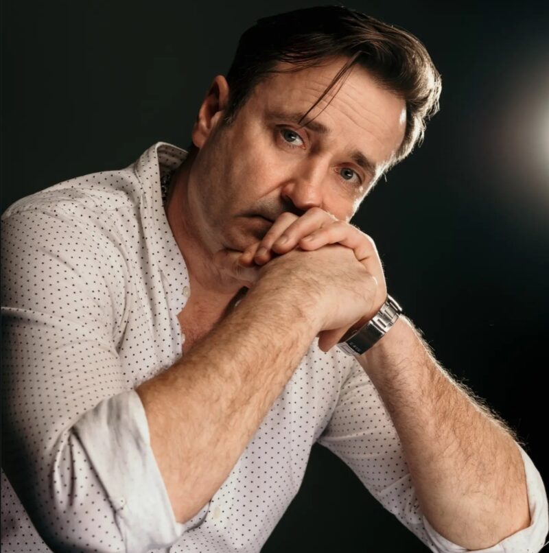 Актер Алексей Матошин с сыном Григорием.