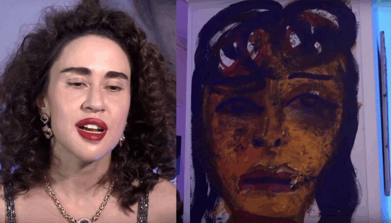 Яркие краски и необычные формы — визитная карточка художницы.