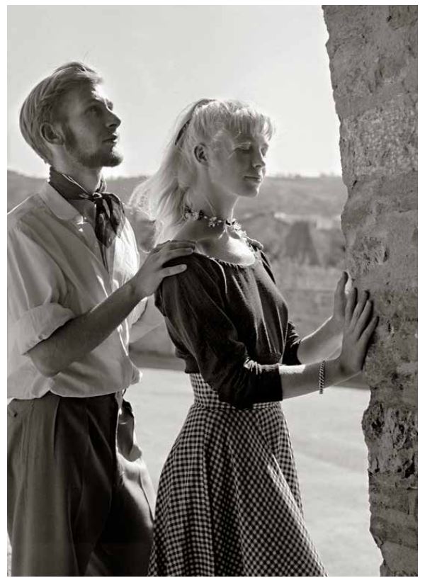 Сильветт с женихом Тобби