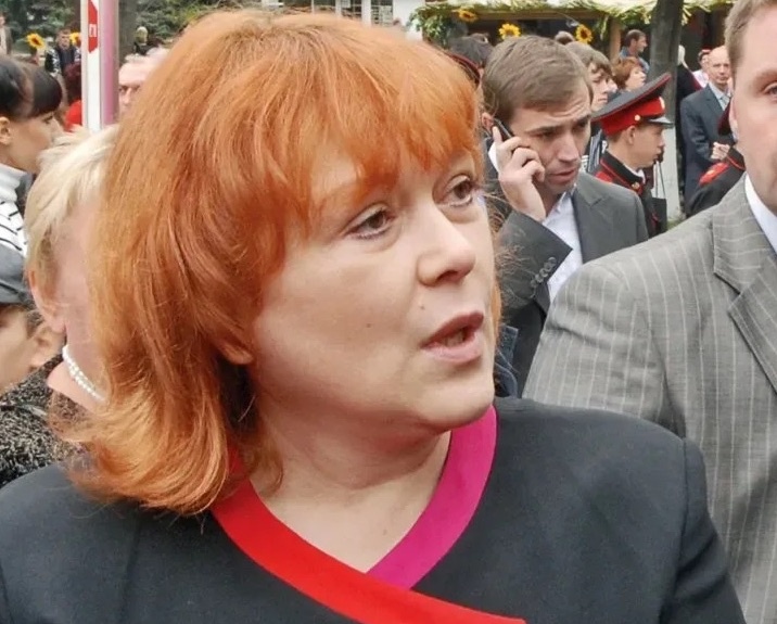 Клара Лучко с дочерью Оксаной, которая с детства была рядом с миром кино.