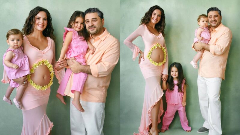 Третий малыш за два года: Сарик Андреасян и Лиза Моряк о «глубоком, всеобъемлющем» счастье многодетной семьи