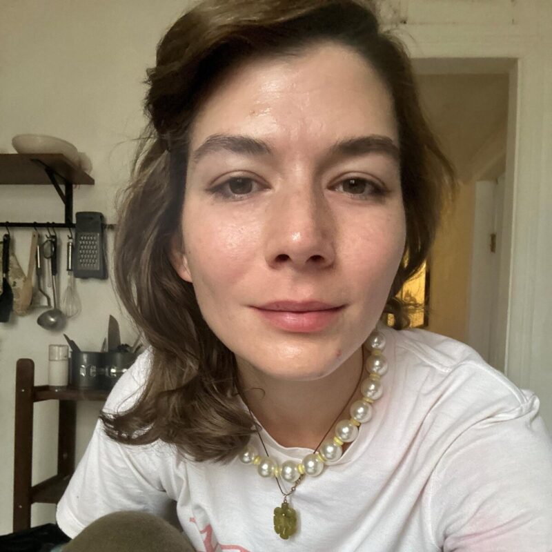 Александра Михалкова в детские годы.