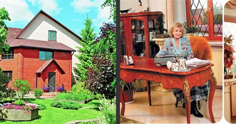 Оранжевый кирпич и «музей» души: Регина Дубовицкая открывает двери в свой дом-произведение искусства