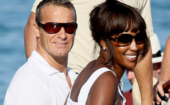 Владислав Доронин и Наоми Кэмпбелл.