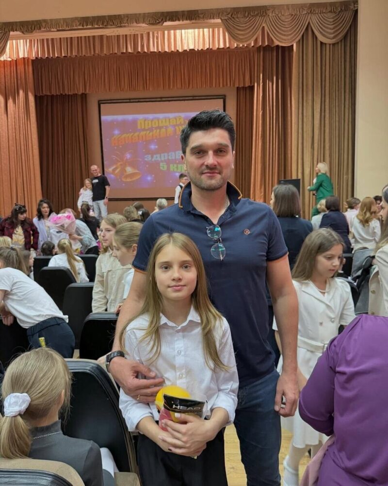 Вахтанг Беридзе с новой супругой Алесей Качер.