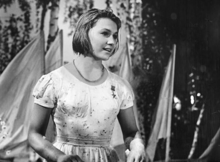 Актриса Галина Яцкина в одном из своих ранних кинообразов.