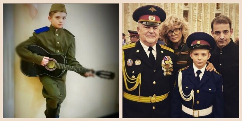 Елисей Певцов в юности.