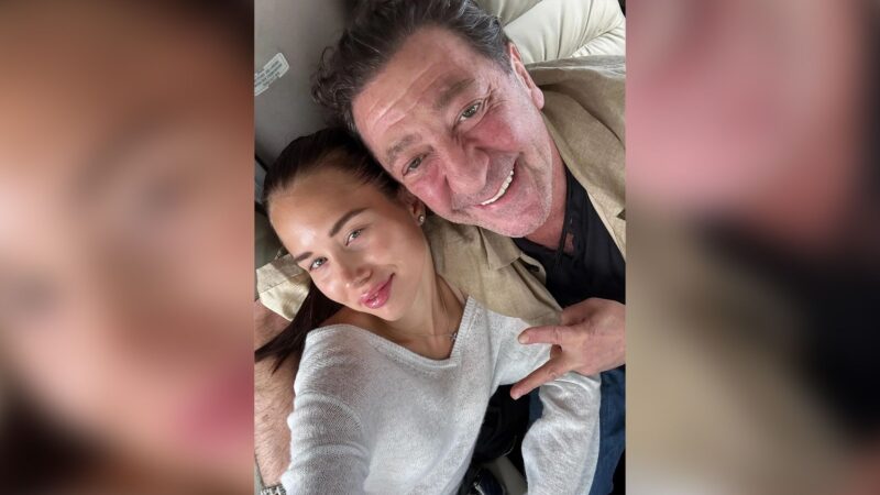 Певец Григорий Лепс и Аврора Киба