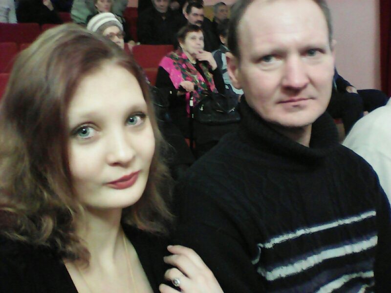 Архип с отцом Сергеем Глушко, известным как Тарзан