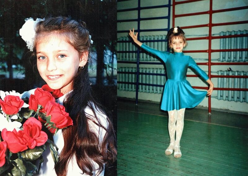 Регина Тодоренко в начале своего творческого пути.