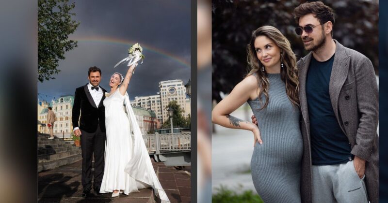 «Он гений!»: После многолетней войны с бывшим Агата Муцениеце вышла замуж за закоренелого холостяка и родила дочь