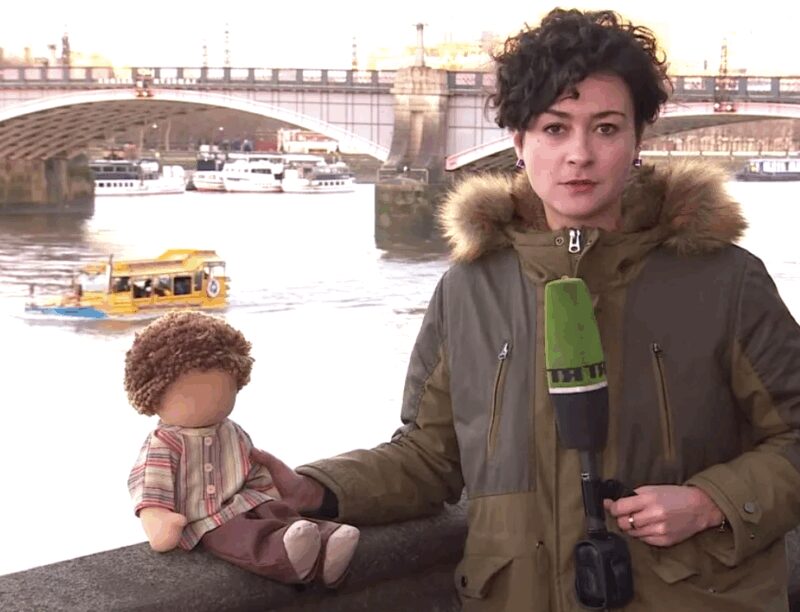 Анастасия Чуркина, дочь дипломата и талантливая журналистка.