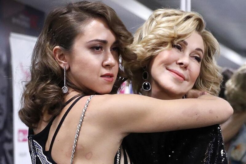 Любовь Успенская с дочерью. Фото: РБК