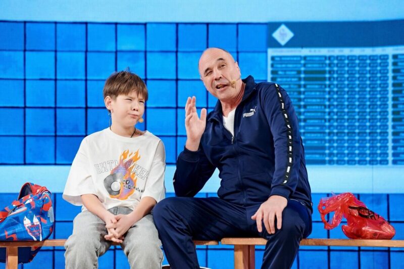 Дмитрий Соколов с детьми от первого брака.