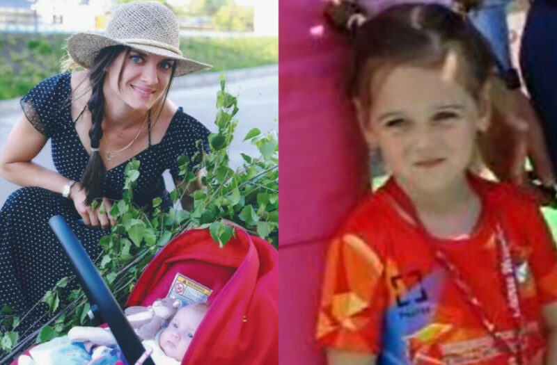 Елена Исинбаева с дочерью Евой, родившейся в 2014 году.