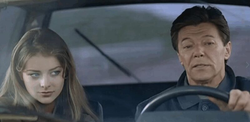 Первый экранный поцелуй Марины Александровой с Александром Збруевым в фильме «Северное сияние» (2001).