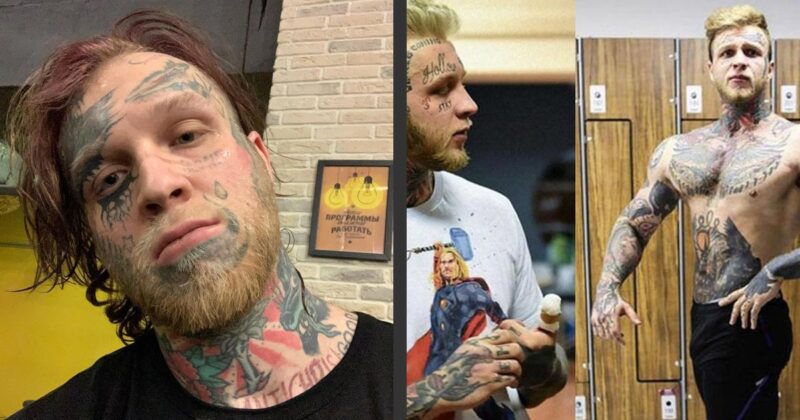 Гроб на щеке и «я урод!»: чем шокирует 33-летний сын Елены Яковлевой, который снова женился