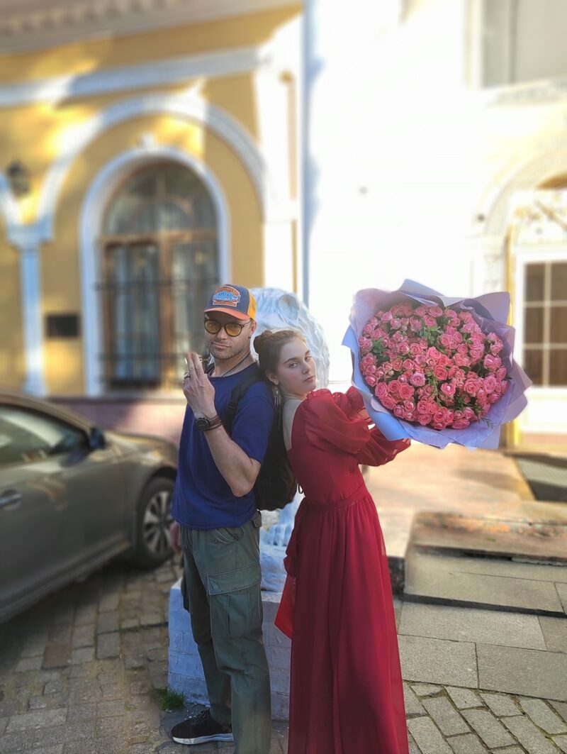 Актёр с Полиной Васильевой, с которой они прожили в браке почти двадцать лет.