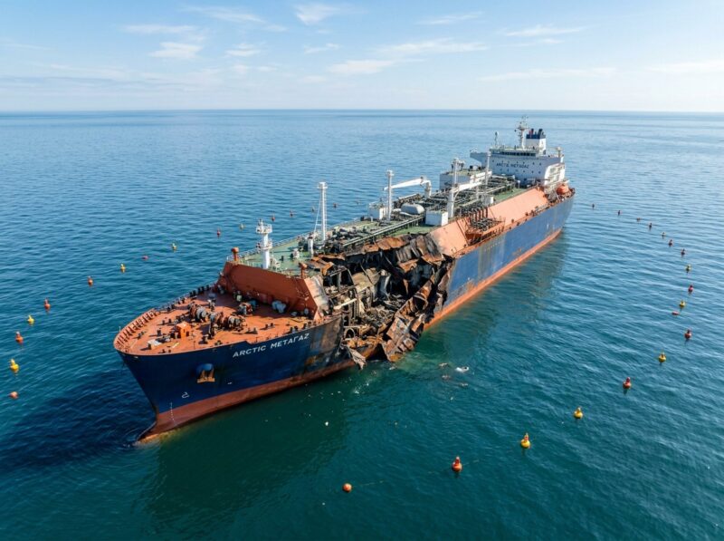 Корабль-призрак в Средиземном море: Российский газовоз за $40 миллионов — «Это террористическая атака», — как судно стало плавучей бомбой, которую никто не хочет трогать