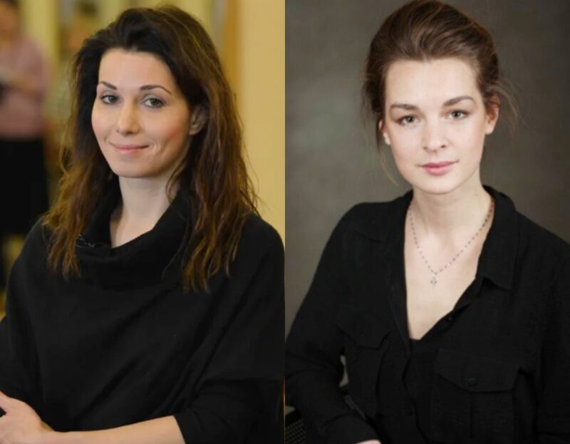 Юная Дарья Урсуляк в детстве, окружённая творческой атмосферой.