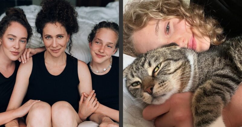 «Главная роль в жизни – быть мамой!»: Ксения Раппопорт и её две дочери от разных мужчин с разницей в 17 лет