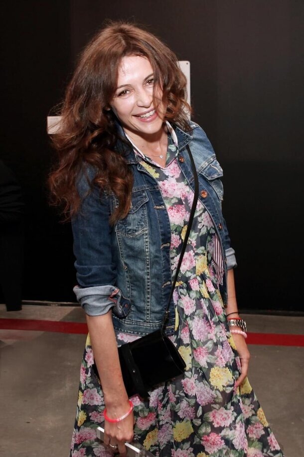 Оксана Фандера в молодости.