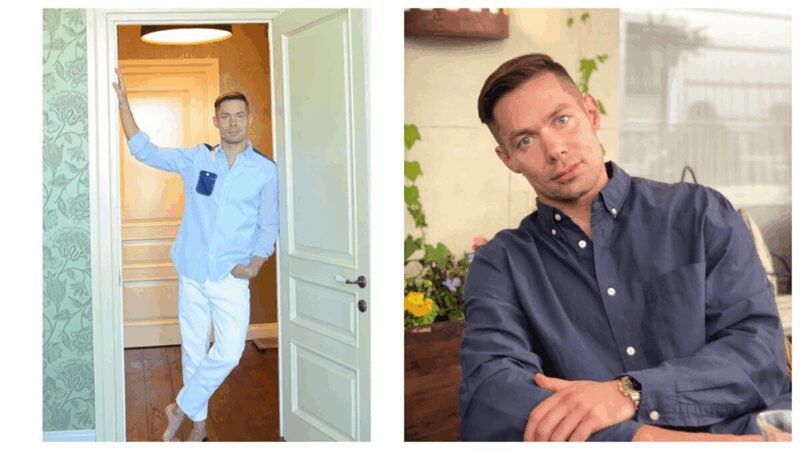 Гостиная, где натуральное дерево создаёт атмосферу солидности и уюта.