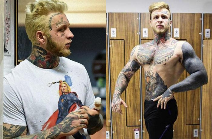 Новые татуировки Дениса Шальных вызвали бурную реакцию