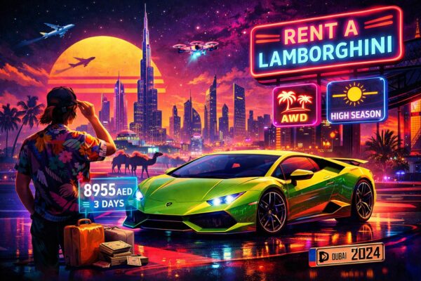 Сколько стоит аренда Lamborghini в Дубае и от чего зависит цена