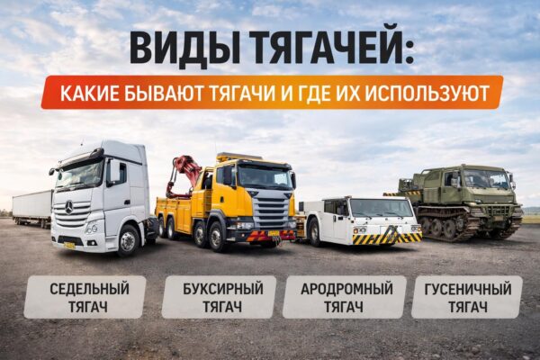 Виды тягачей: какие бывают тягачи и для чего они используются