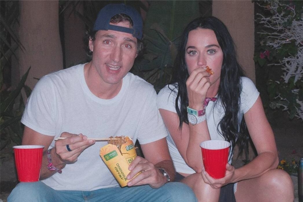 Кэти Перри и Джастин Трюдо станцевали и обнимались на Coachella: появились кадры