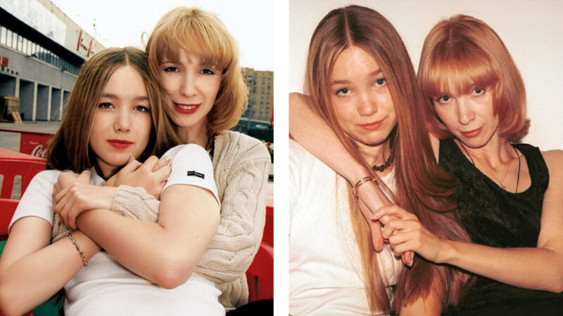 Дарья Мороз и её мама Марина Левтова на архивном фото.