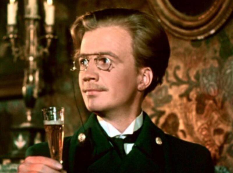 Алексей Консовский в одной из своих ранних киноработ