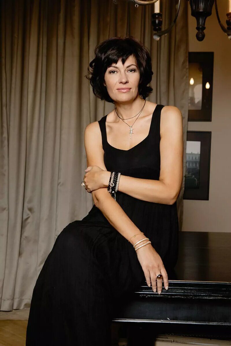 Альбина Назимова с сыном