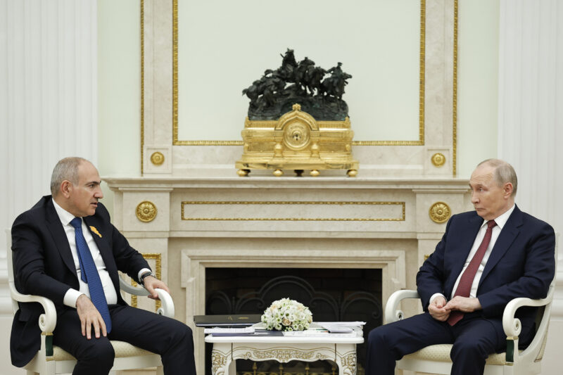 Армения на распутье: Путин поставил Пашиняна перед судьбоносным выбором
