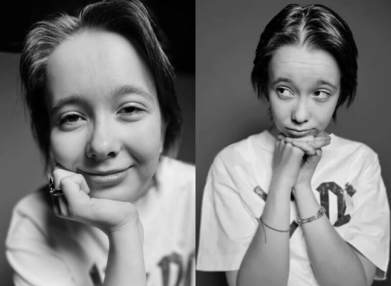 Анна Мороз – юная актриса и школьница.