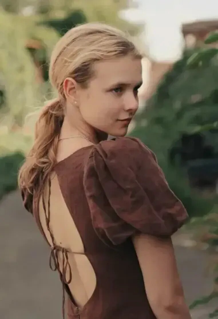 Анна Панкратова, молодая балерина и актриса.