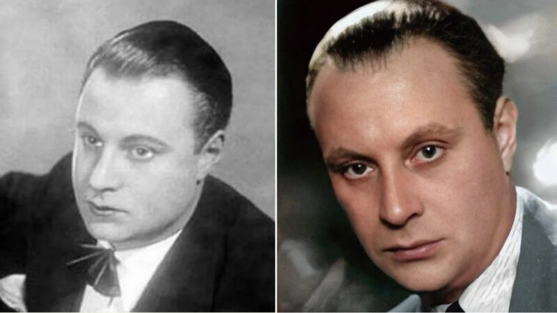 Молодой Александр Менакер на заре своей карьеры.