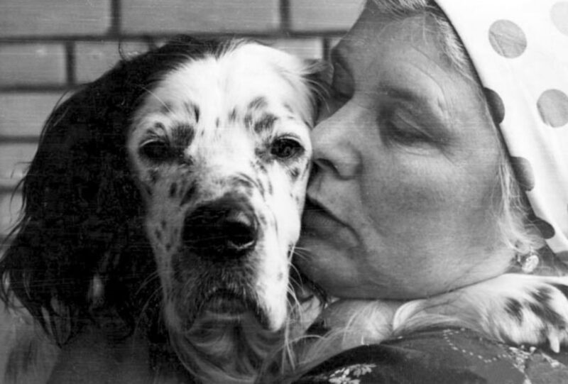 Валентина Владимирова на съёмках фильма, воплотившая образ злой соседки.