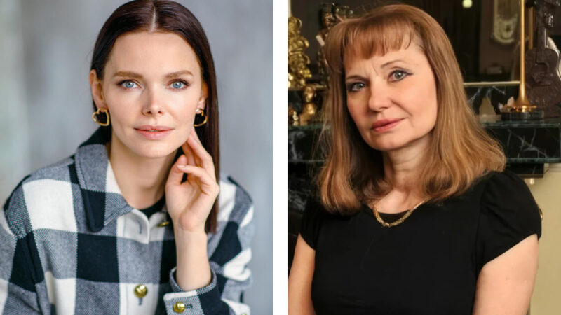 Елизавета Боярская в кругу семьи с матерью Ларисой Луппиан