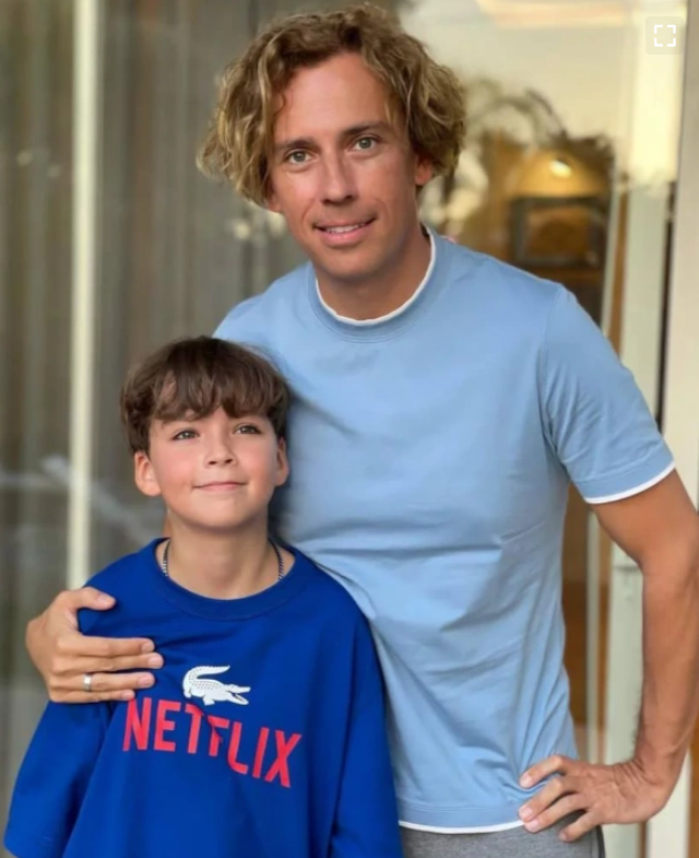 Максим Галкин и его сын Гарри