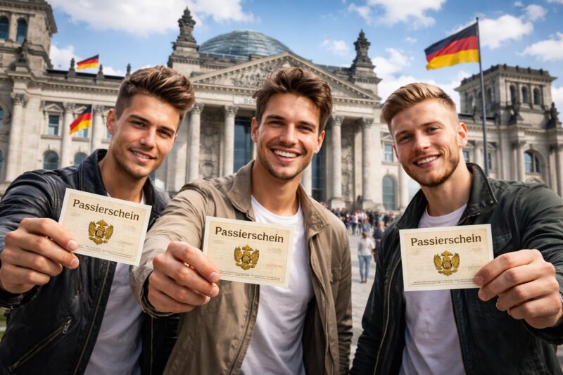 Германия под колпаком «Большого брата»: 30 миллионов мужчин лишились права на свободный выезд