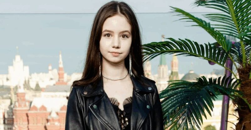 Ингрид Олеринская на съемках.