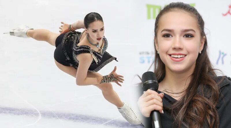 Алина Загитова в период олимпийского триумфа: естественная красота и искренняя улыбка.