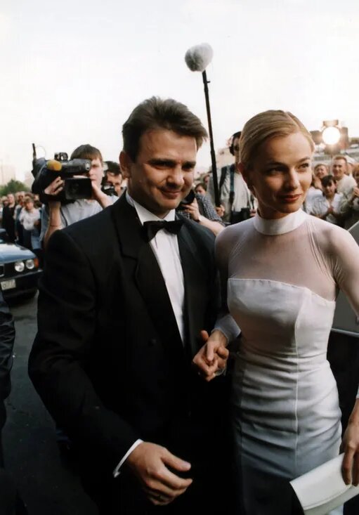 Тимур Кизяков с супругой Еленой: их любовь началась в «Останкино» почти 30 лет назад.