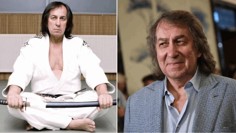 Эффектный кадр из фильма «Крестоносец», где Александр Иншаков исполнил главную роль и поставил уникальные трюки.