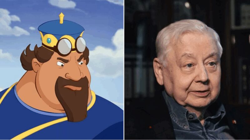 Олег Табаков — великий мастер, чей голос Василевса добавил мультфильму особого величия.