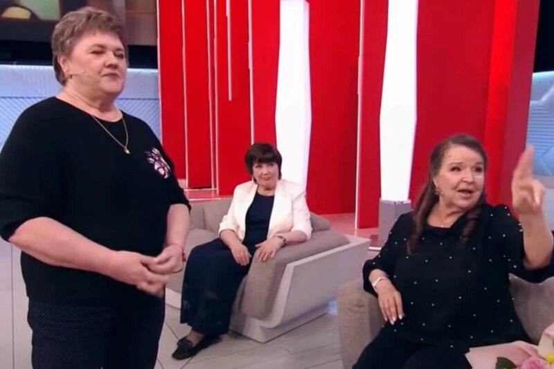 Кадр из фильма с участием Тамары Сёминой